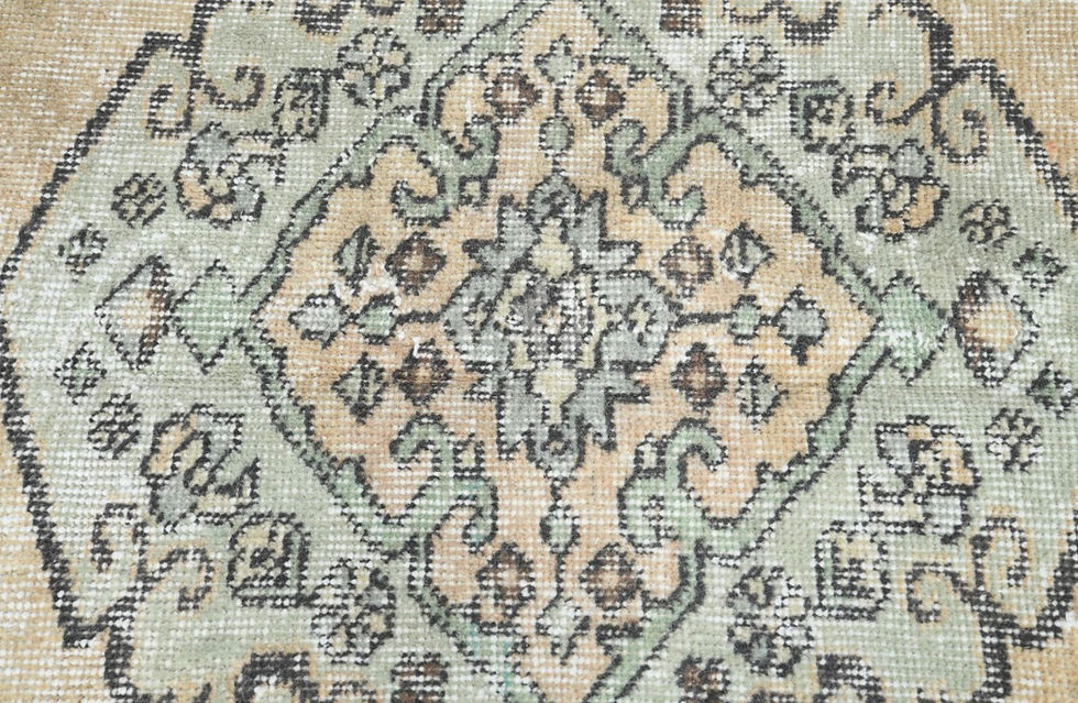 Thumbnail: 7x10ft Luxor Oriental Vintage Turkish Rug 