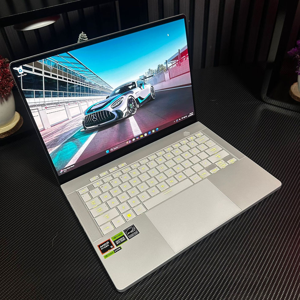 Miniatura: Asus Zephyrus G14 OLED 3K+/ RYZEN 9 8945HS / RTX 4070 / 32GB RAM DDR5 / 1TB SSD