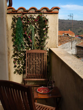 balcón de una habitación