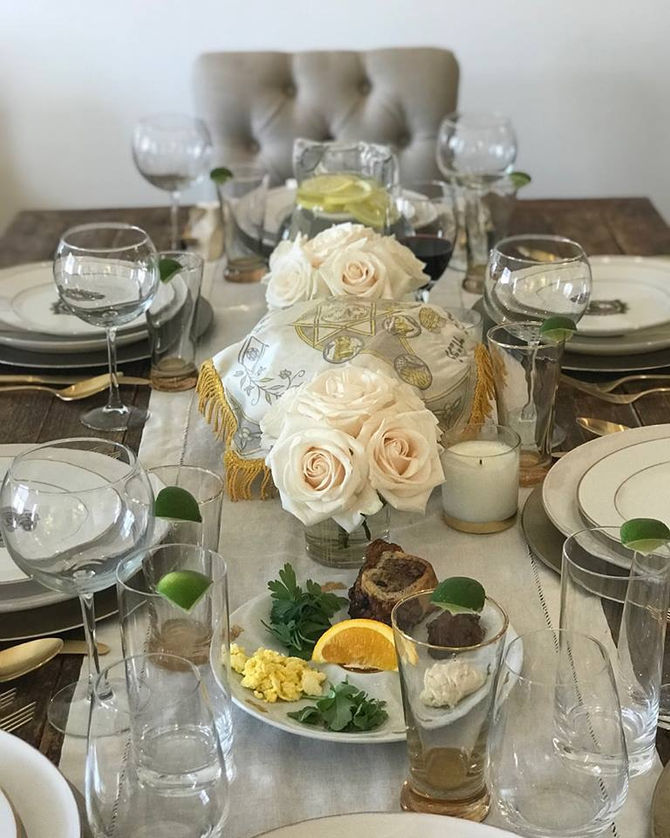 Marvelous Mrs. Maisel-Themed Passover Seder