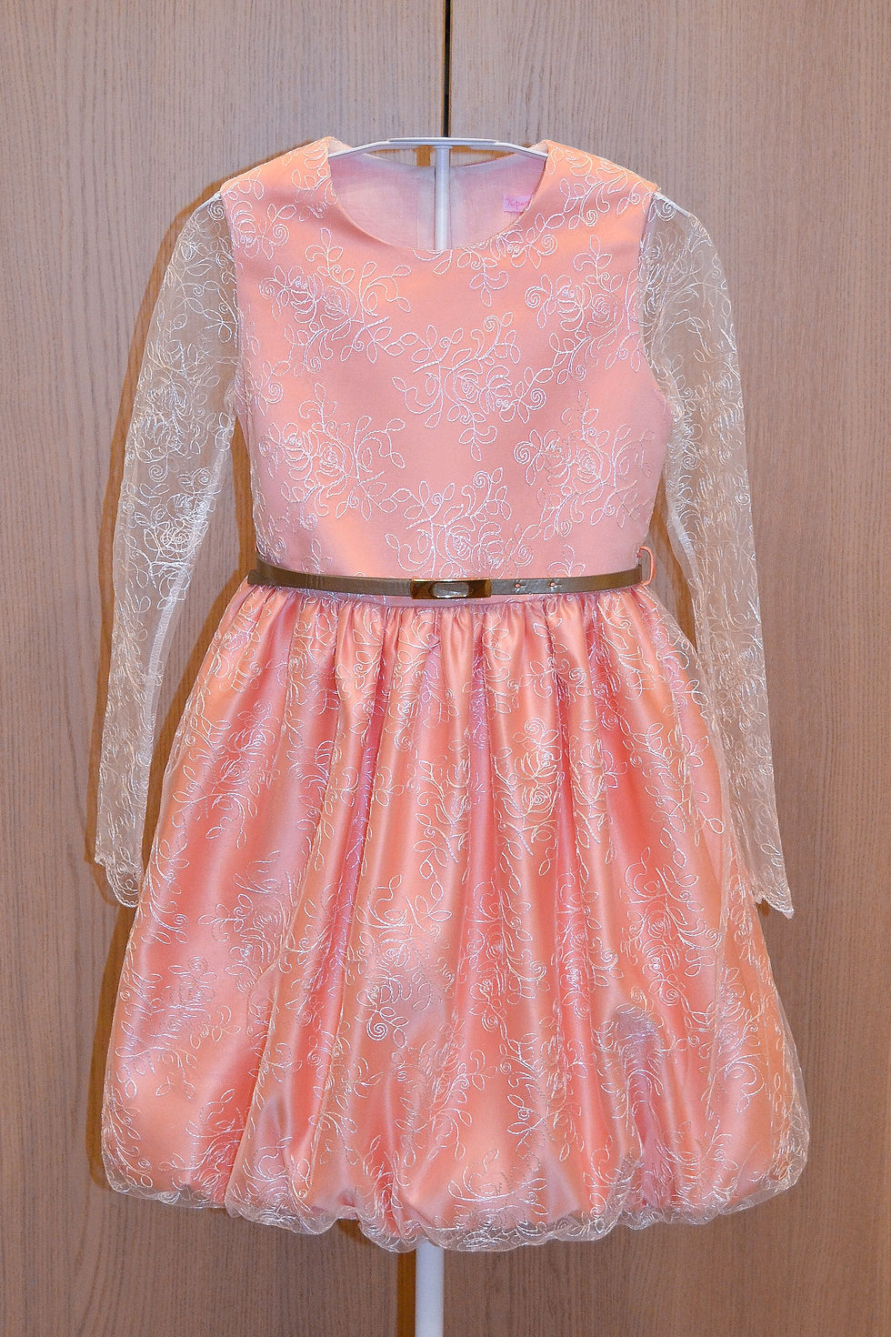 Миниатюра: Платье Эмилия (персик)