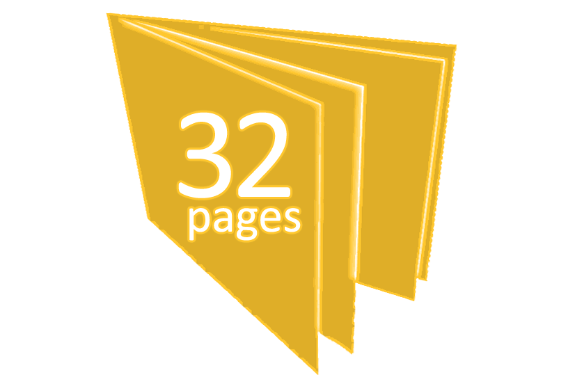 Miniature : Livret de 4 à 32 pages (format cd)