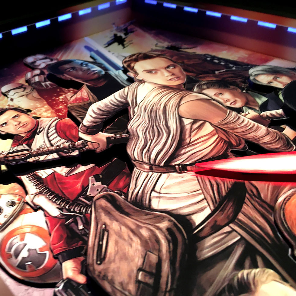 Miniatura: 3DBox StarW Awakens 45x33 c/LED