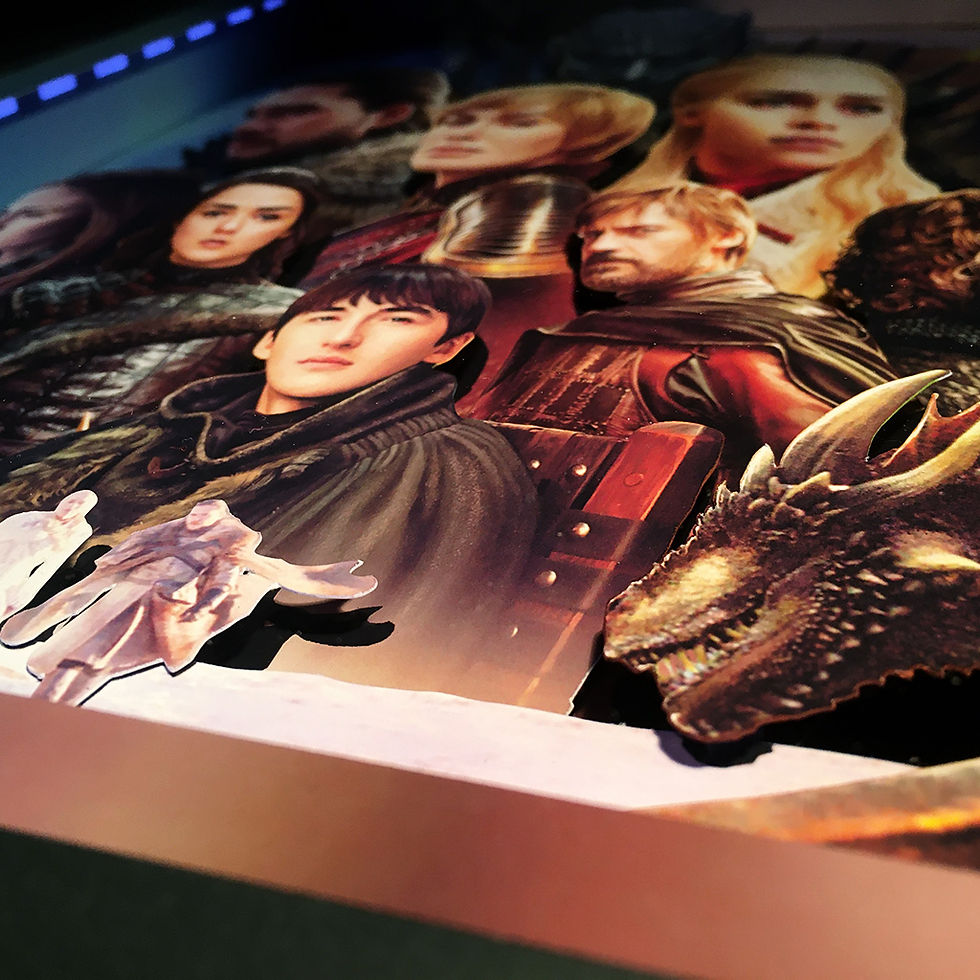 Miniatura: 3DBox G. Tronos 45x33 c/LED