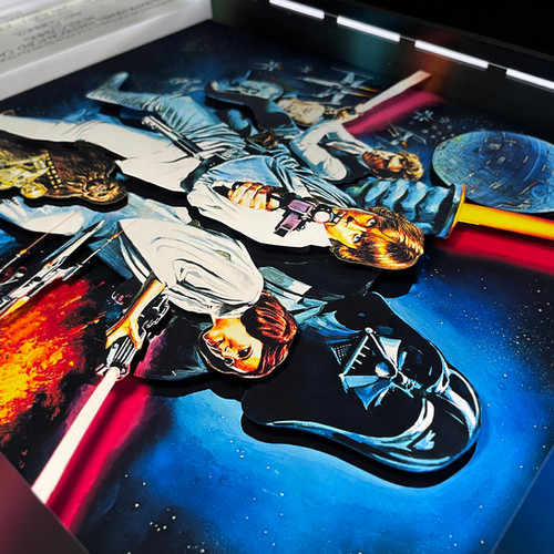 3DBox Star Wars Classic 45x33 LED | 3DBox Quadros 3D