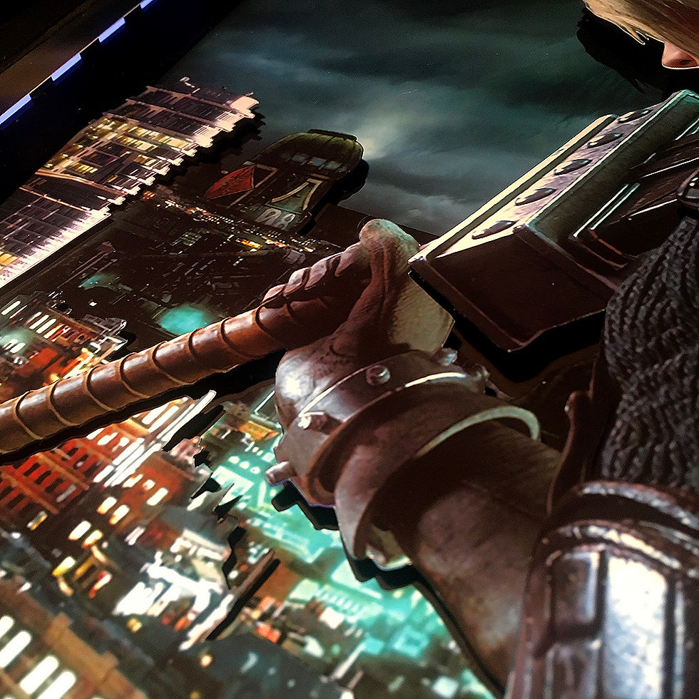 Miniatura: 3DBox Final Fantasy VII 45x33 c/LED