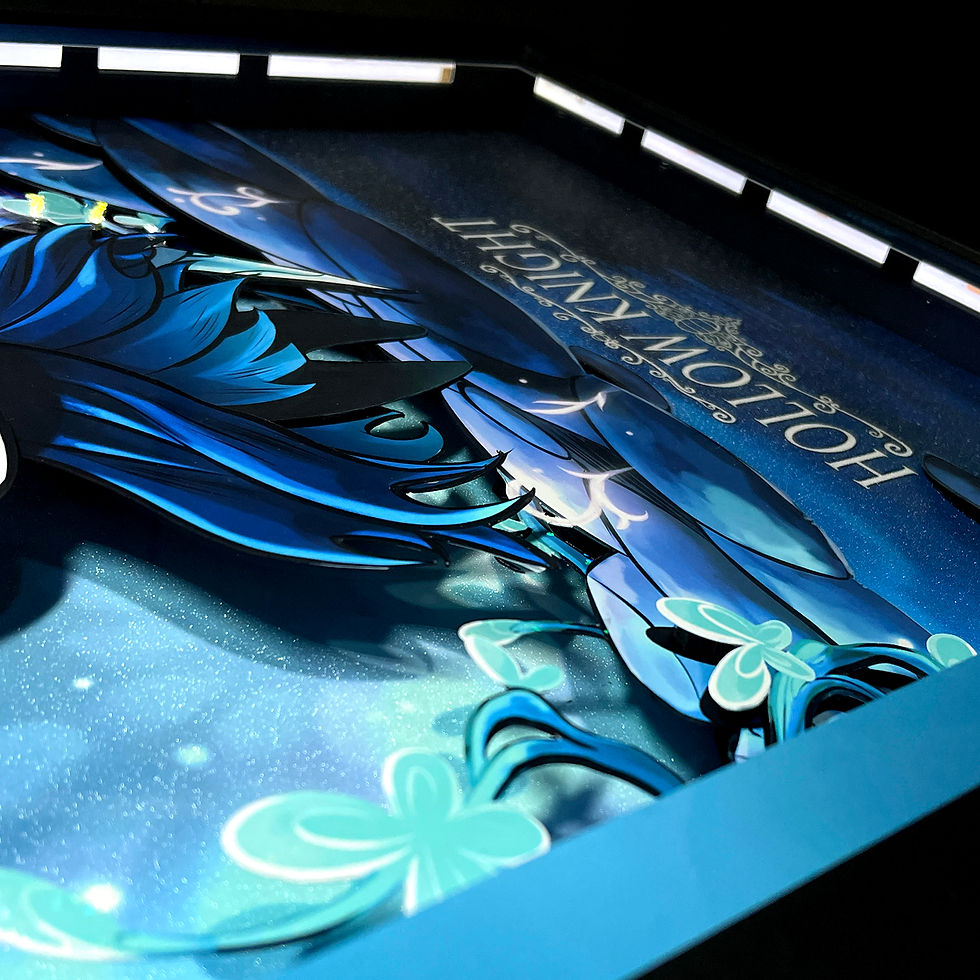 Miniatura: 3DBox Hollow Knight 45x33 LED