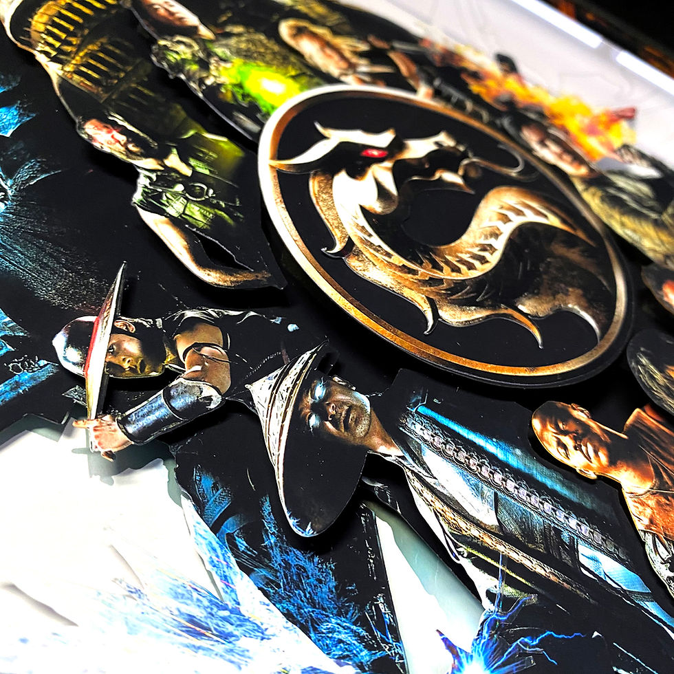 Miniatura: 3DBox Mortal Kbt 45x33 c/LED