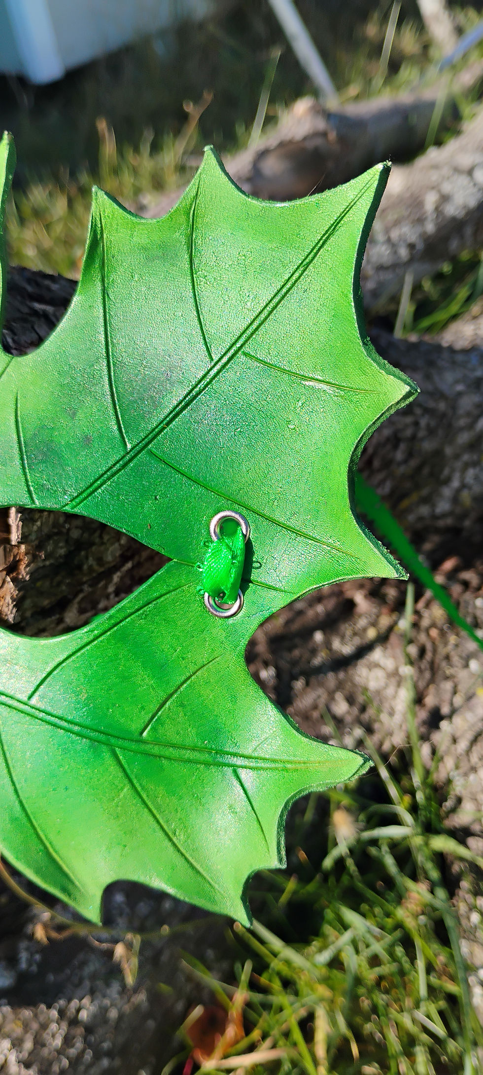 Thumbnail: Ready to Ship Green Leaf Mask