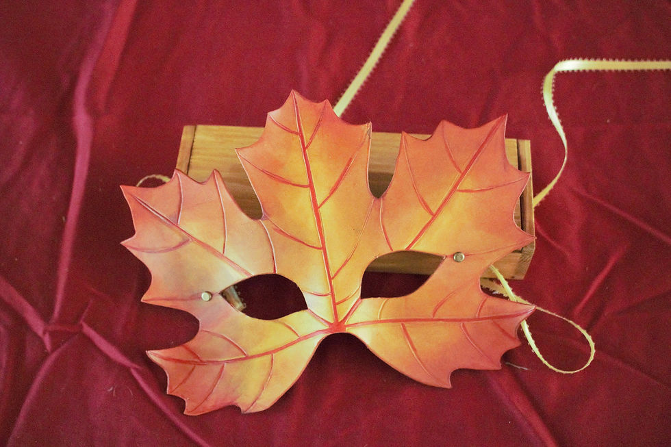 Small Autumn Mask