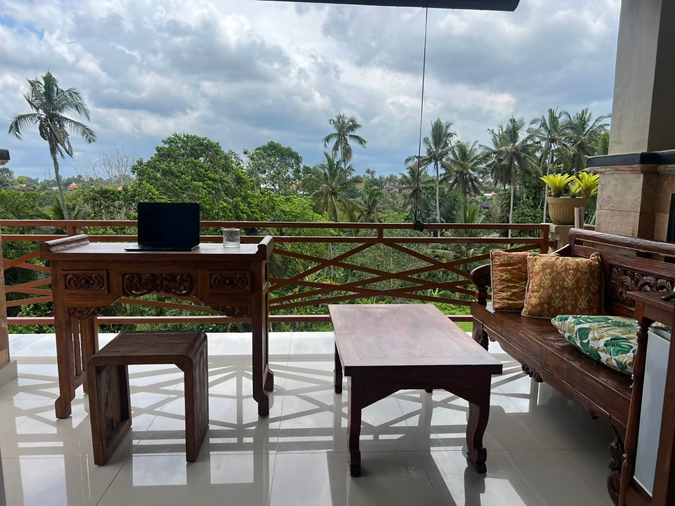 Przedmieścia Ubud, przed wspólnym czasem, przed sobą….