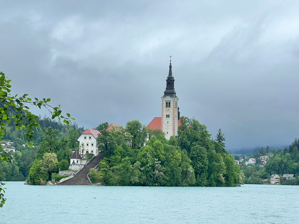 Deszczowy Bled