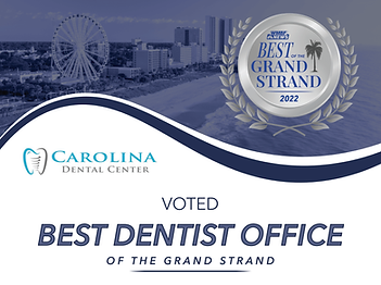 Best Dentist Office award for 2022 | Carolina Dental Center