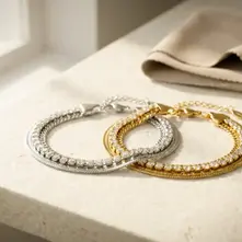 Goldfarbene oder silberfarbene Optik: so entscheidest du in 60 Sekunden