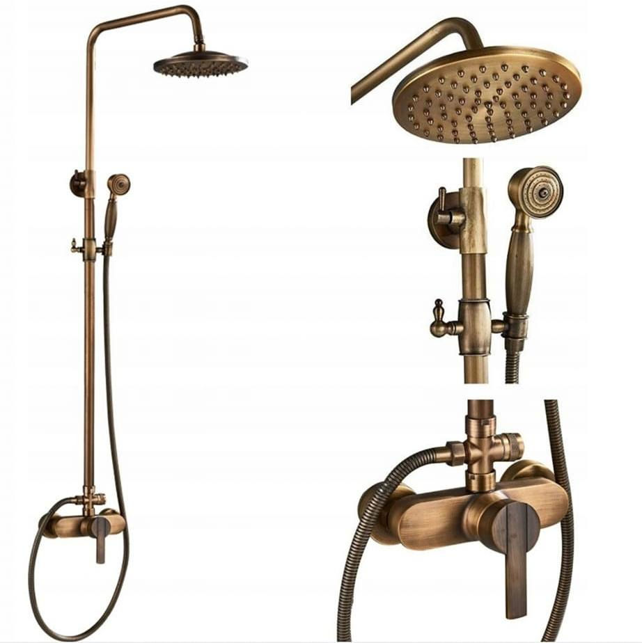 Brass shower set CARLOS