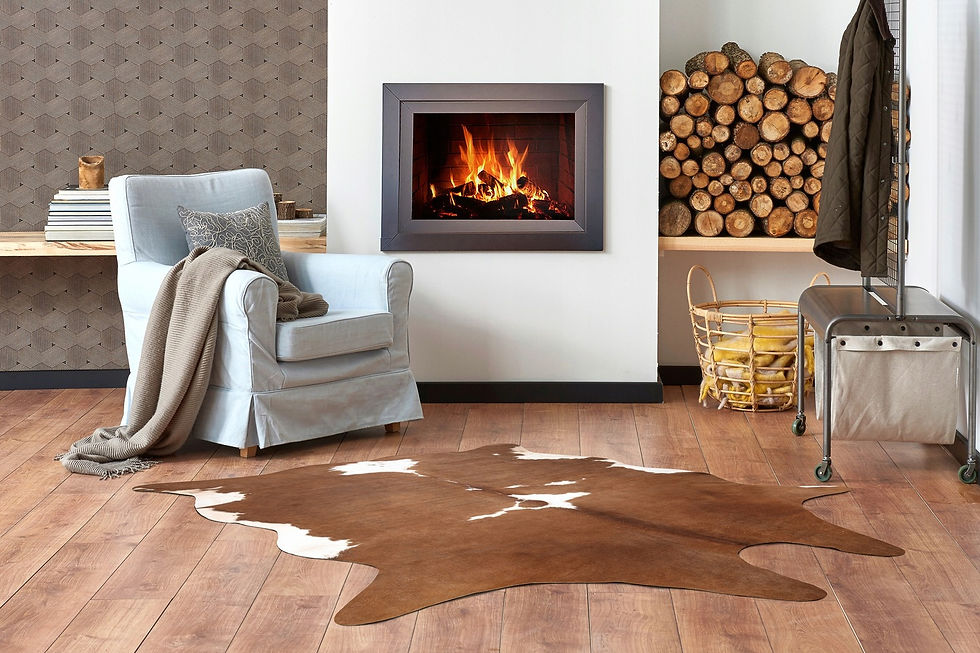Thumbnail: Cow print carpet 180x220cm