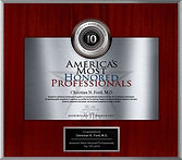 America's Most Honored Professionals Award