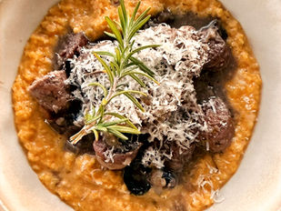 Creamy Lupin “Polenta”