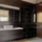 Luxury bathroom plumbing installation in Bardwell Park NSW 2207 by Scott Robinson Plumbing, featuring modern black tile and r