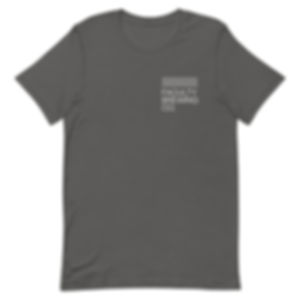 Mini Logo Unisex T-Shirt - Grey