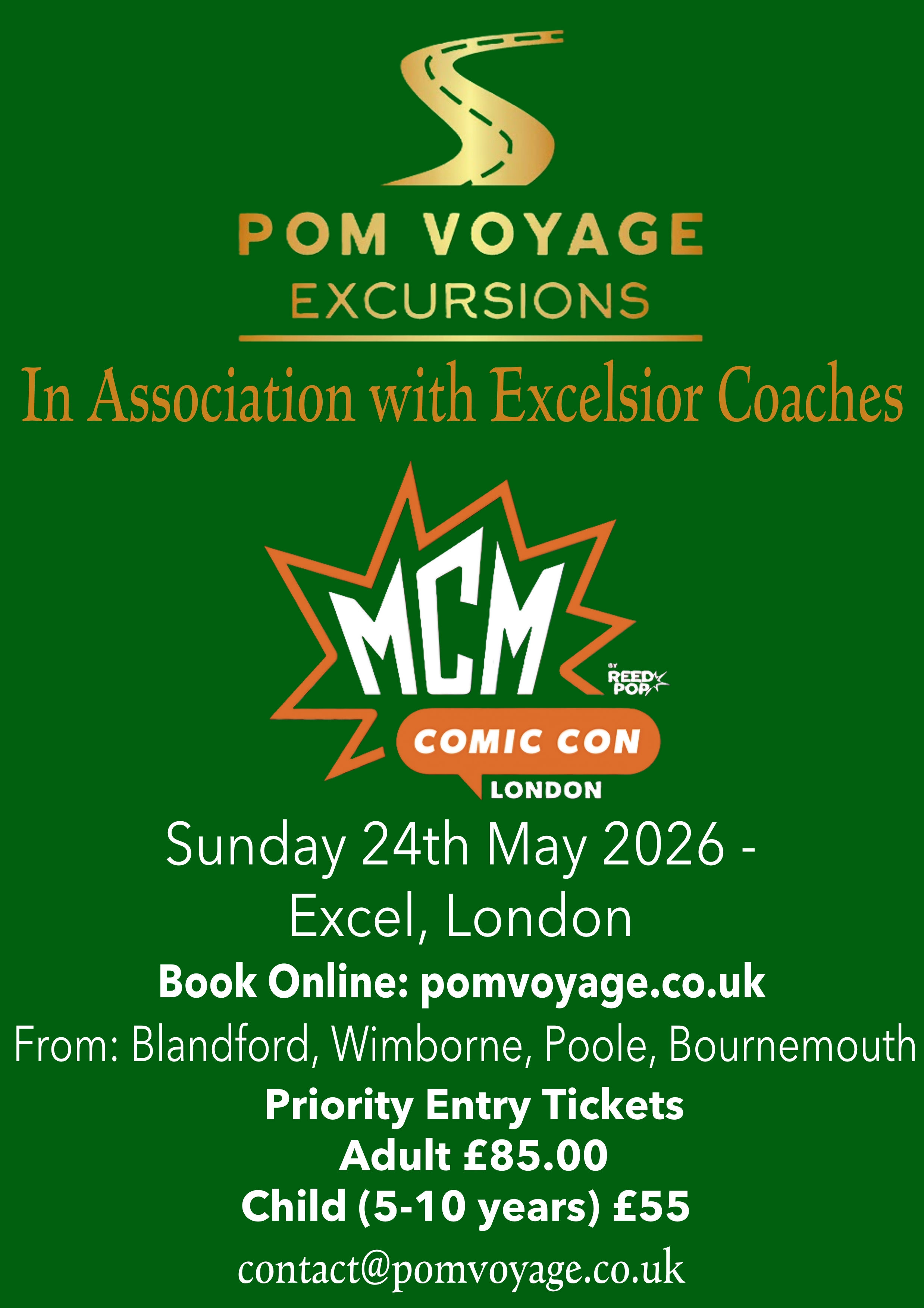 MCM Comic Con, Excel, London
