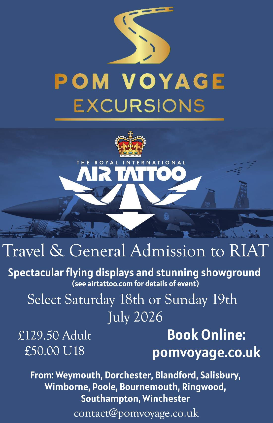 RIAT 2026 (Sunday 19th July 2026)