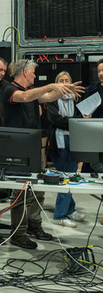 Image of the mocap production team