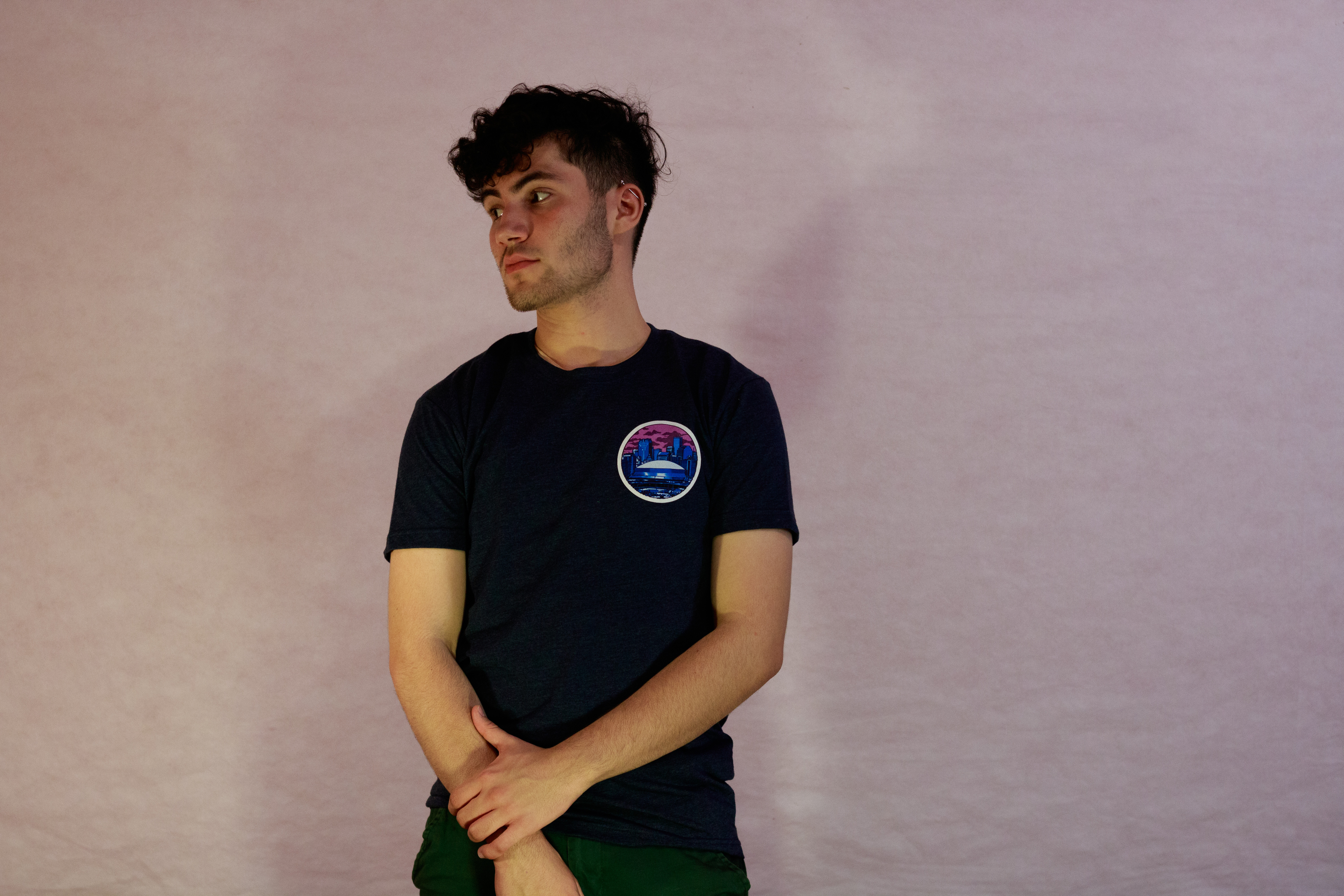 Blue Basic Tee