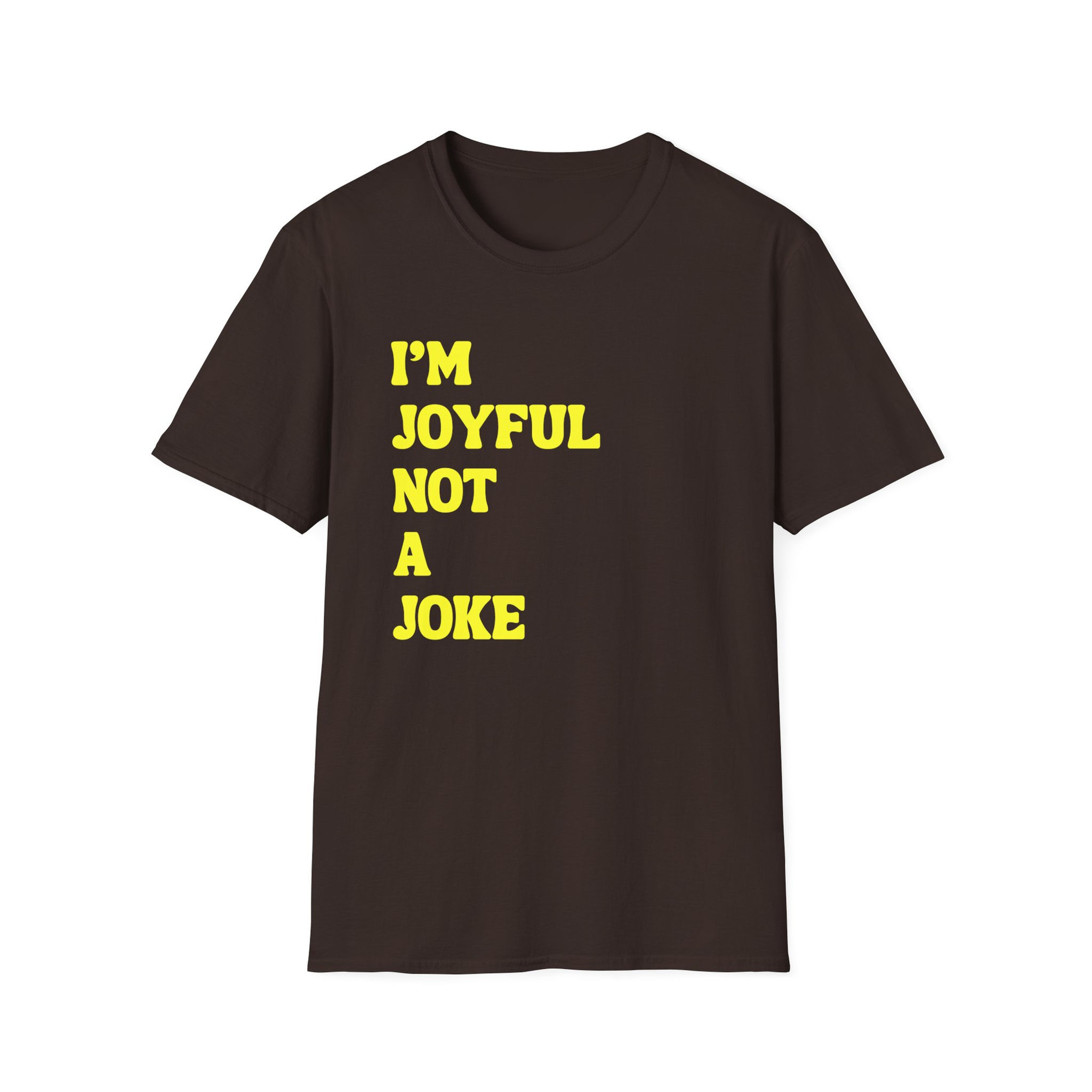 Joyful Mantras Unisex Softstyle T-Shirt - Celebrate Positivity