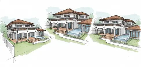 Concept Sketch Design Front Elevation