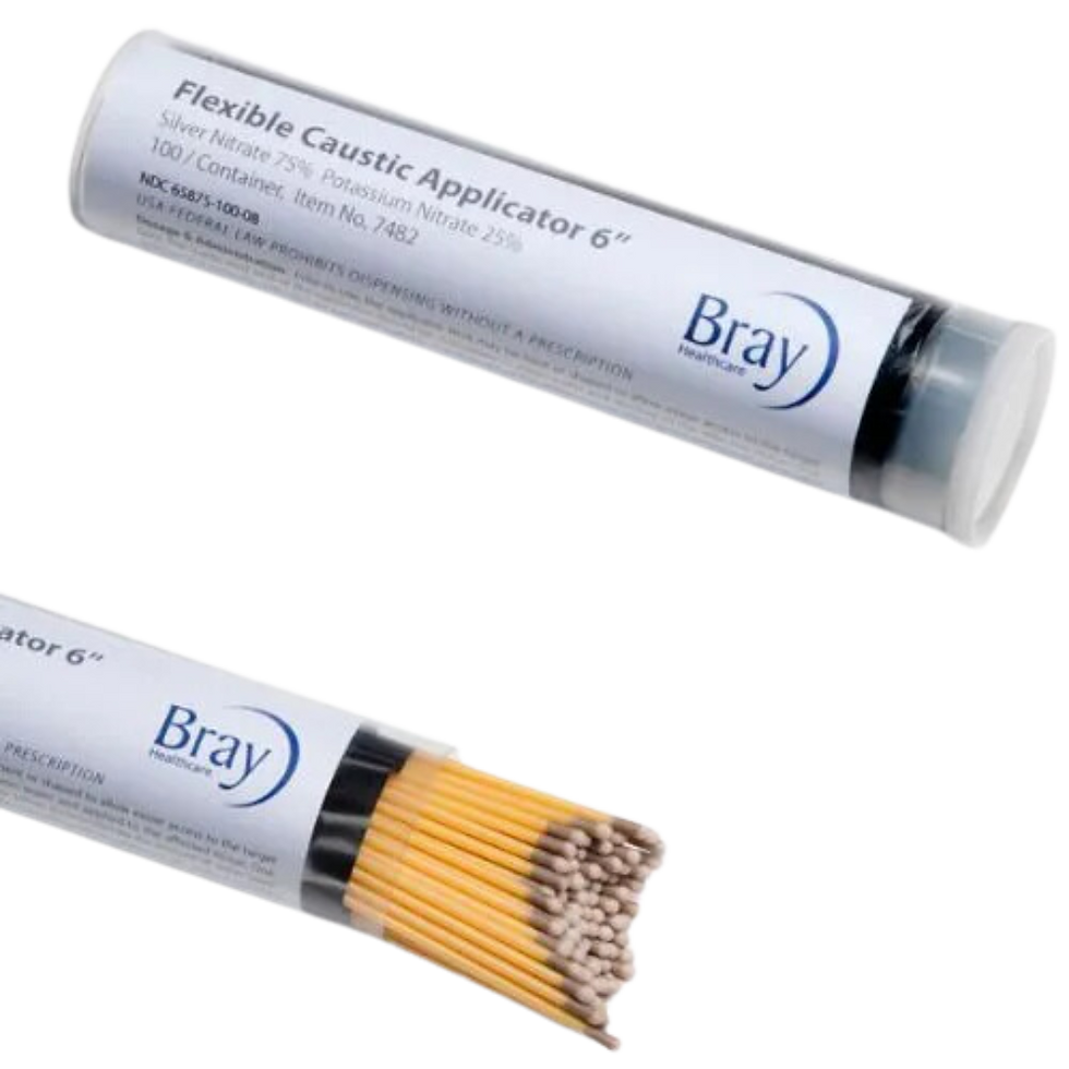 Bote de Palos de nitrato de plata (100 palos)