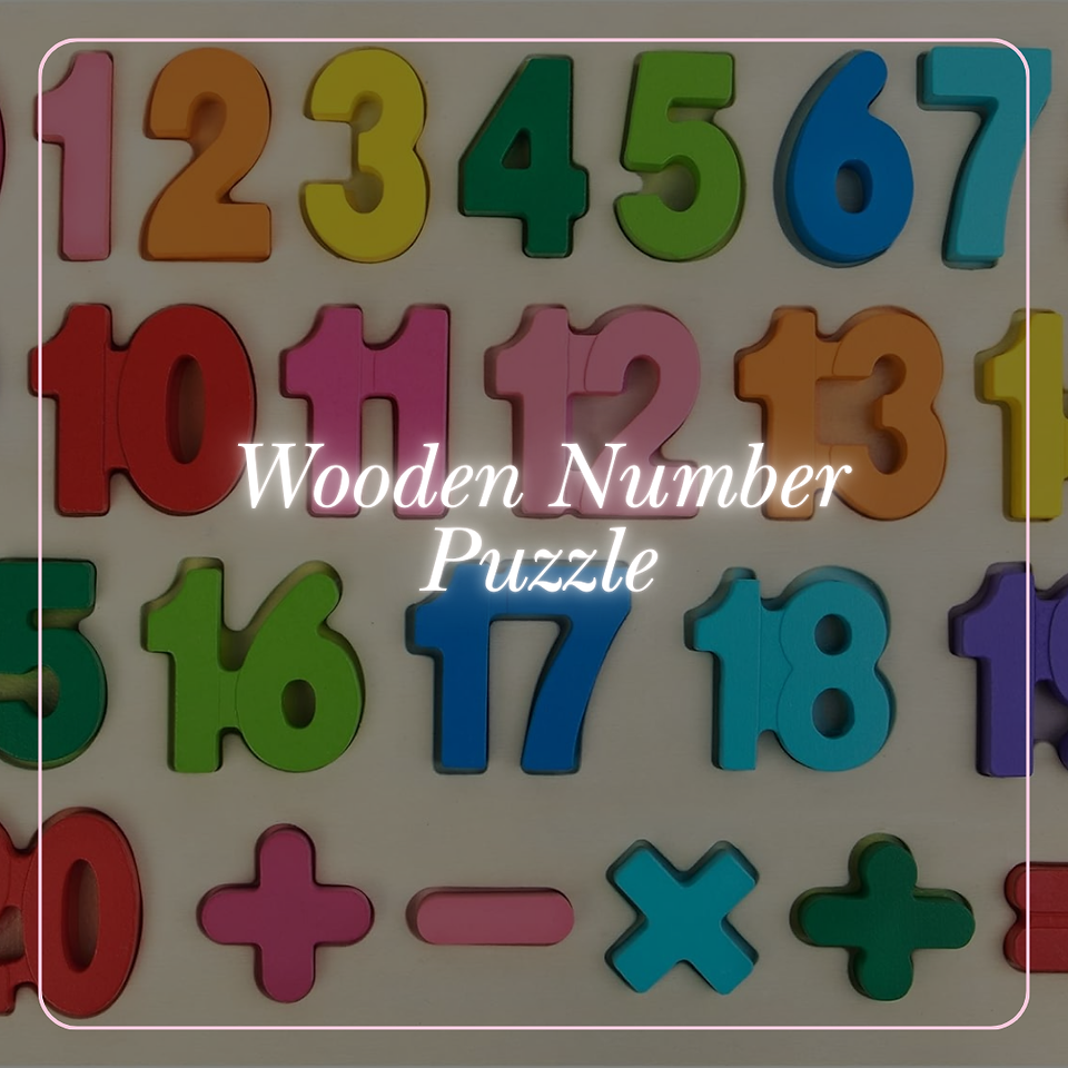 Wooden Number Puzzle