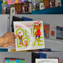 Five books being read with a toddler for Black History Month featuring children’s books by Black authors