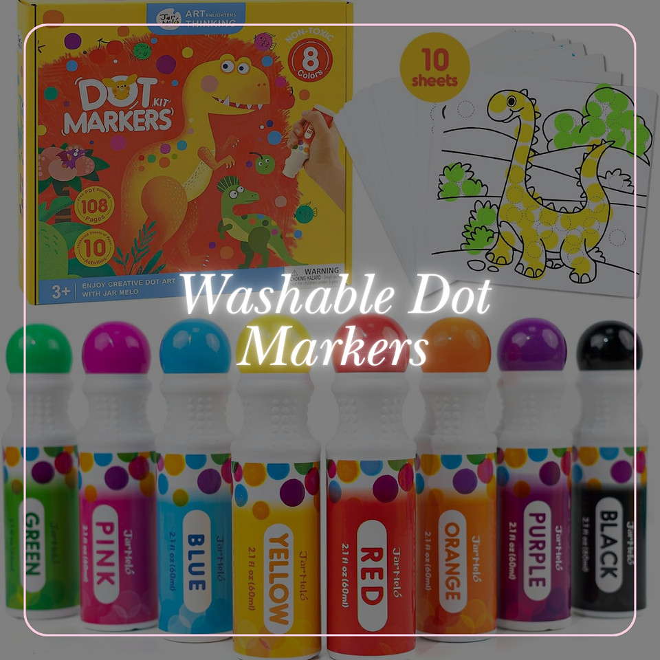 Wooden Dot Markers