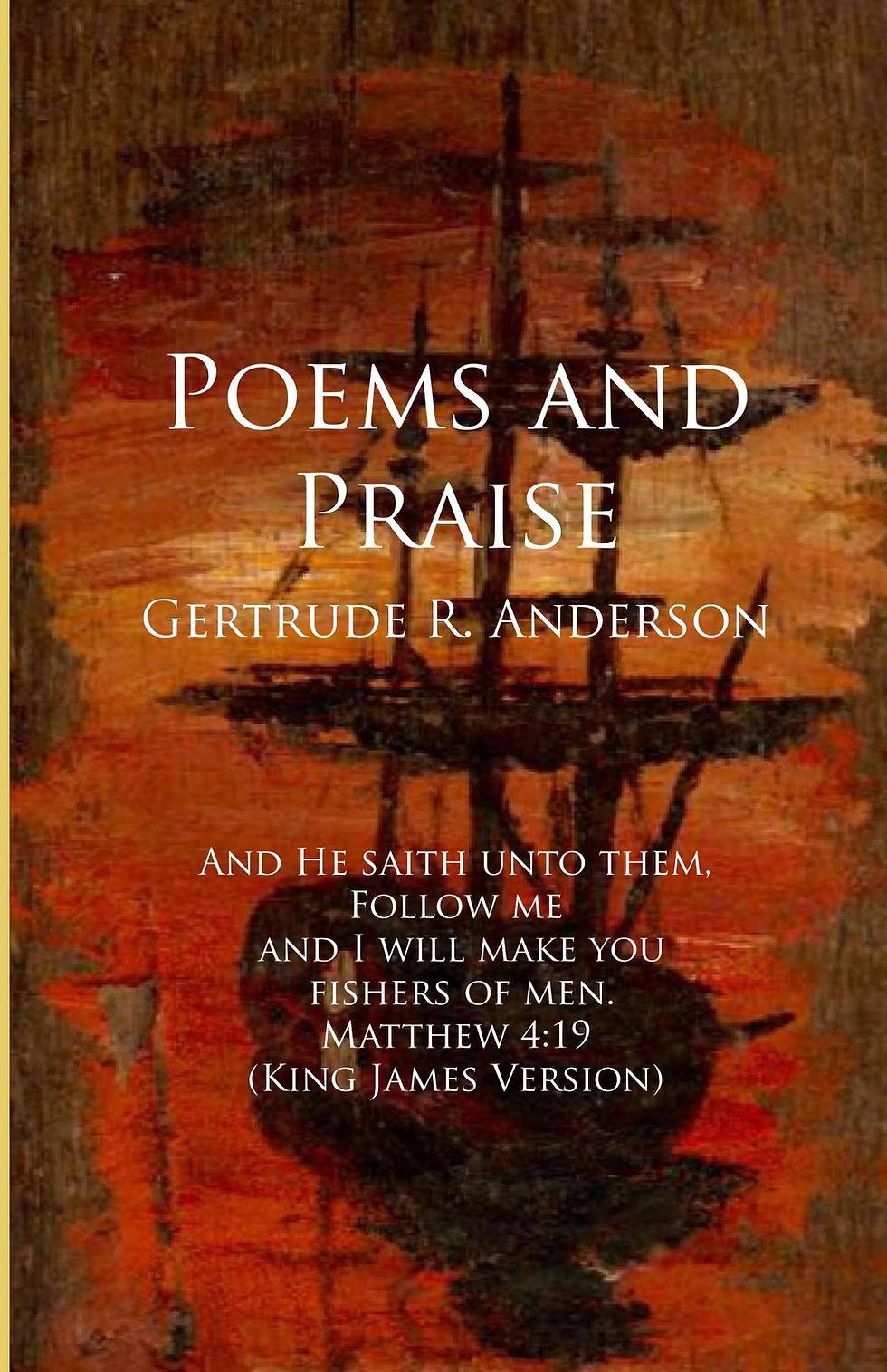As the sun sets, it casts its shadow over the river of feelings exemplified through poems and praises to God.