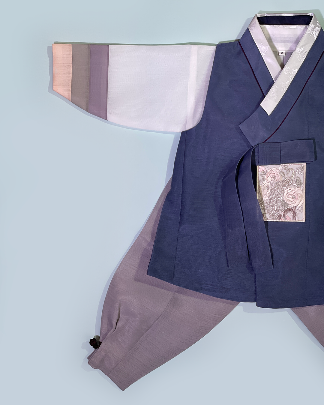 Prince Hanbok in Deep blue