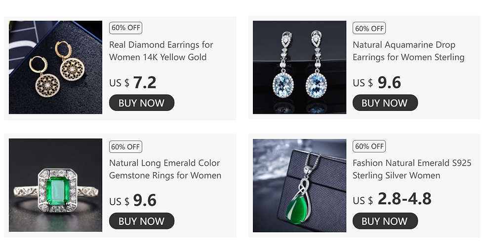 Miniatura: Sterling Silver 925 Genuine Natural Blue Light Women Pendant Love Crystal Fashio