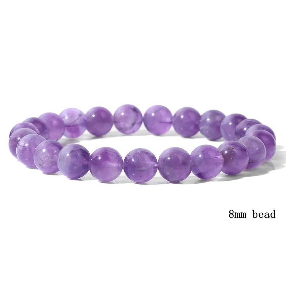 Miniature : Polished 8mm Natural Fluorite Beads Bracelets For Femme Purple Quartz Lucky Ener