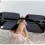 Thumbnail: 2025 New Frameless Vintage Square Sunglasses Woman Shiny Gradient Mirror Sun Gla