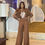 Thumbnail: Design Feeling Ruffle Edge V-neck Printed Wide Leg Pants Sleeveless Jumpsuit Ele