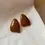 Thumbnail: DREJEW Elliptical Dripping Oil Heart Geometric Earrings for Women Vintage High Q