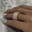 Thumbnail: New Bling  Wedding Bands Women's Rings Full with Sparkling CZ Engagement Party L