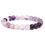 Thumbnail: Polished 8mm Natural Fluorite Beads Bracelets For Femme Purple Quartz Lucky Ener
