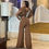 Thumbnail: Design Feeling Ruffle Edge V-neck Printed Wide Leg Pants Sleeveless Jumpsuit Ele