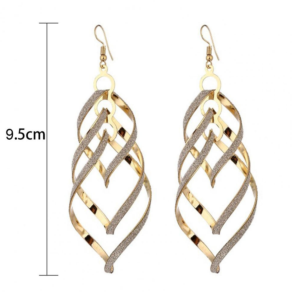 Thumbnail: Earrings Multi-layer Exquisite Alloy Hook Earrings Jewelry Gift for Party