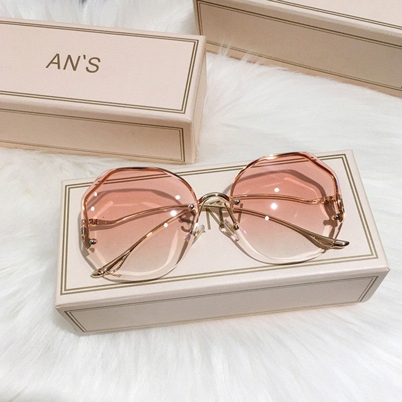 Miniaturbild: Fashion Aesthetic Sunglasses for Women/Men Colour Large Frame Women's Gradient E