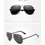 Thumbnail: KINGSEVEN Men Vintage Aluminum Polarized Sunglasses Brand Sun glasses Coating Le