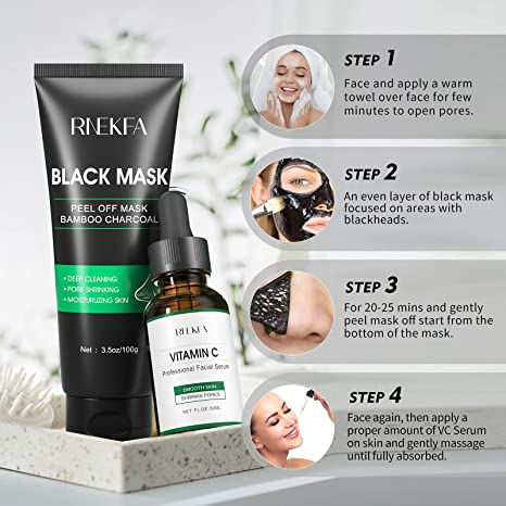 Miniaturbild: Blackhead Peel Off Mask + vitamin c serum