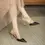 Thumbnail: Ankle Strap Sandals Women Party Elegant Rivet Pointed Stiletto Sexy High Heel 