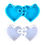 Thumbnail: Heart Silicone Resin Mold,Valentines Epoxy Casting Mold for DIY Crafts Pendant J